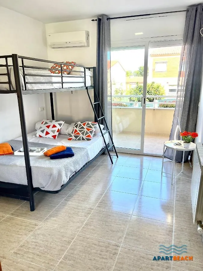סאלו Apartbeach Green Relax Muy Luminoso Junto Playa Y Barbacoa דירה
