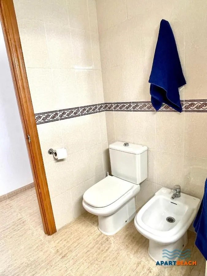 סאלו Apartbeach Green Relax Muy Luminoso Junto Playa Y Barbacoa דירה