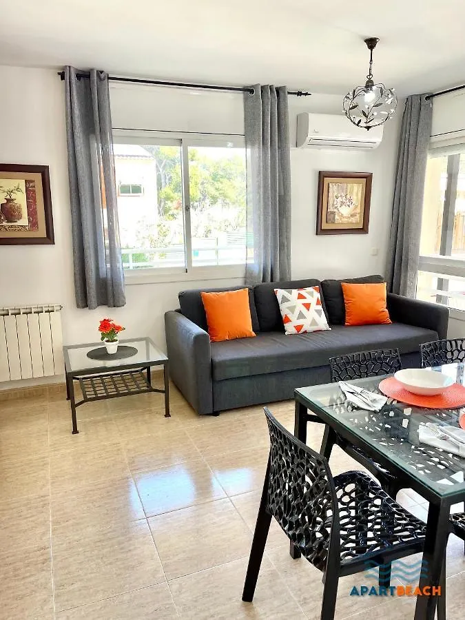 דירה סאלו Apartbeach Green Relax Muy Luminoso Junto Playa Y Barbacoa ספרד