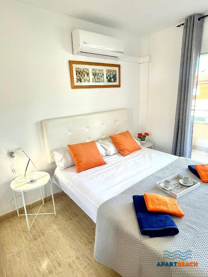 סאלו Apartbeach Green Relax Muy Luminoso Junto Playa Y Barbacoa