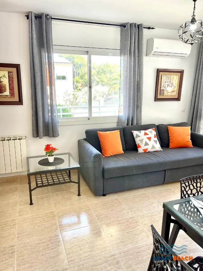 סאלו Apartbeach Green Relax Muy Luminoso Junto Playa Y Barbacoa